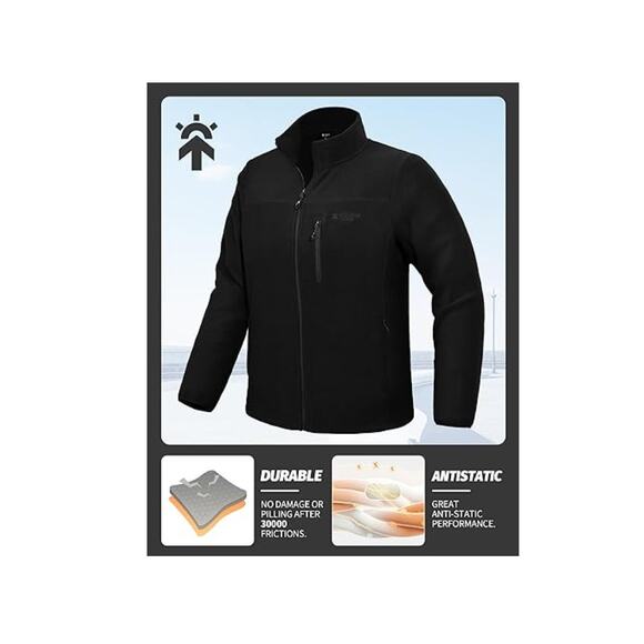 Brande new authentic Pioneer Camp Men's Lightweight Polar Fleece Jacket - Picture 2 of 5